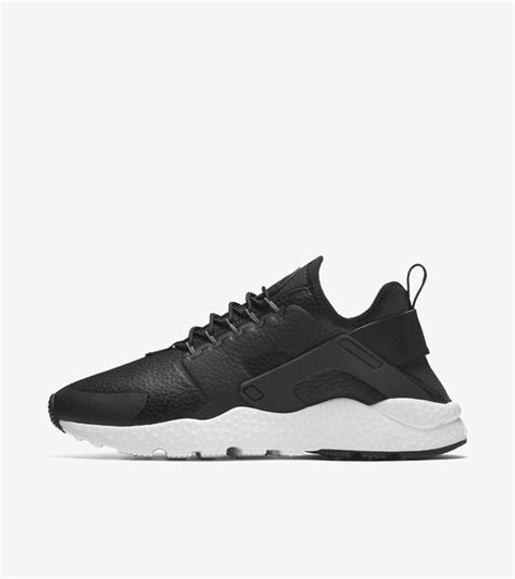 nike huarache run ultra damen schwarz weiß|nike huarache run extreme.